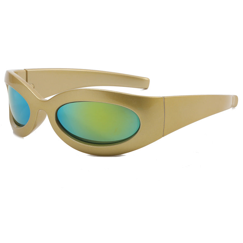 Wholesale Small Frame UV Protection Sports PC Sunglasses